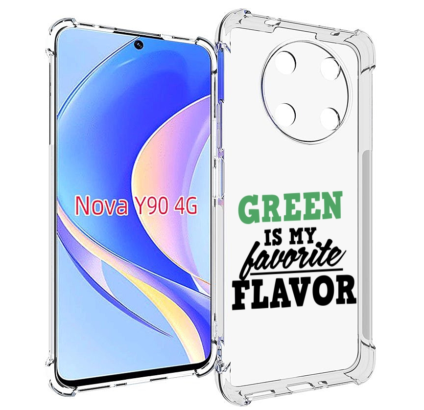 

Чехол MyPads Зеленый-фаворит для Huawei Nova Y90 (CTR-LX1) / Enjoy 50 Pro, Tocco