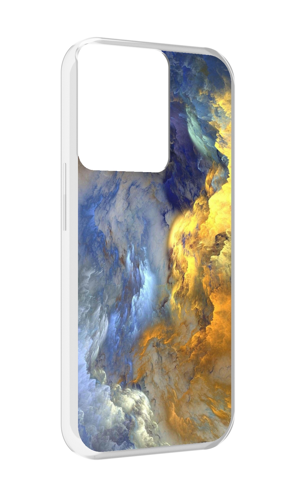 

Чехол MyPads мраморное небо для OPPO Reno 8, Прозрачный, Tocco