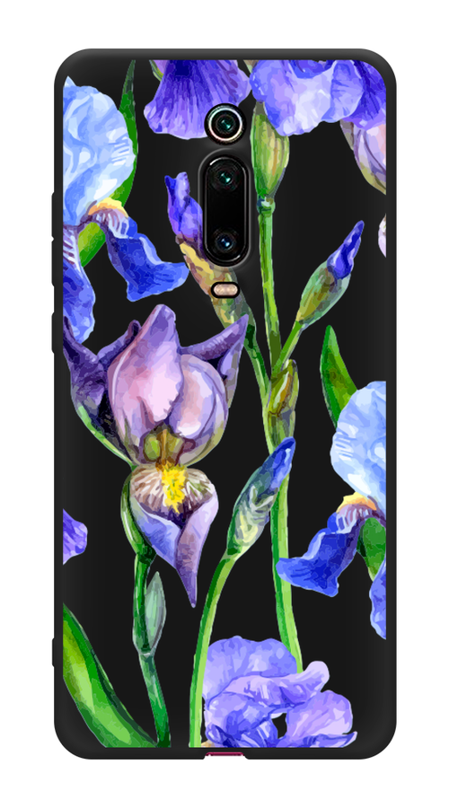 

Чехол Awog на Xiaomi Mi 9T/9T Pro/Redmi K20/K20 Pro "Синие ирисы", Разноцветный, 35752-1