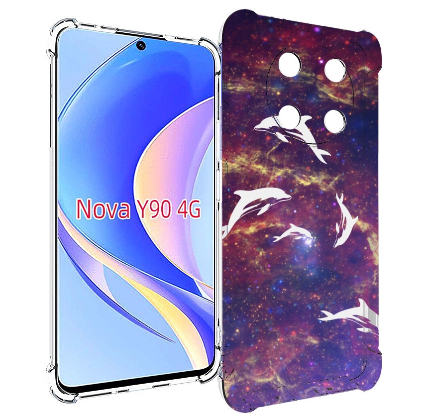 

Чехол MyPads Космические-дельфины для Huawei Nova Y90 (CTR-LX1) / Enjoy 50 Pro, Tocco