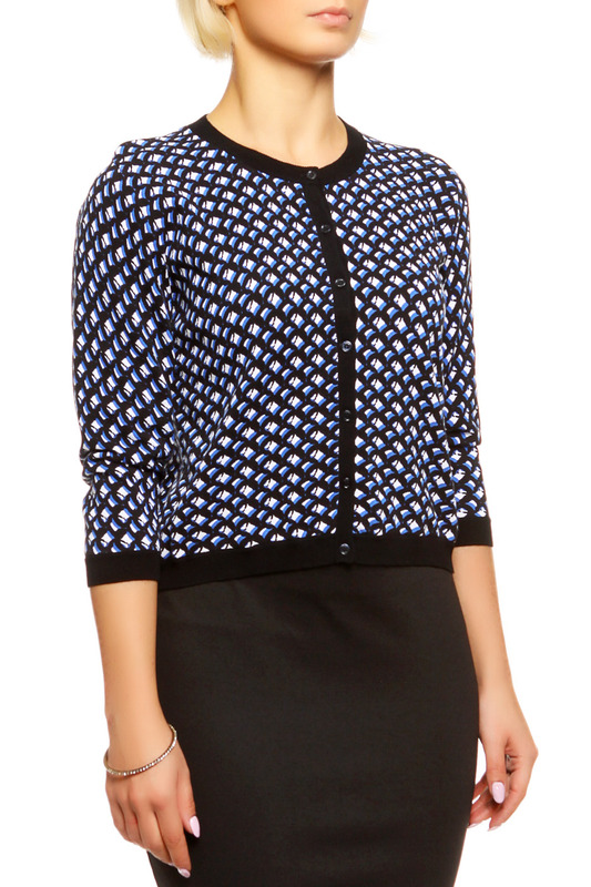 

Кардиган женский Seventy MT0721-920058 синий 48 IT, MT0721-920058