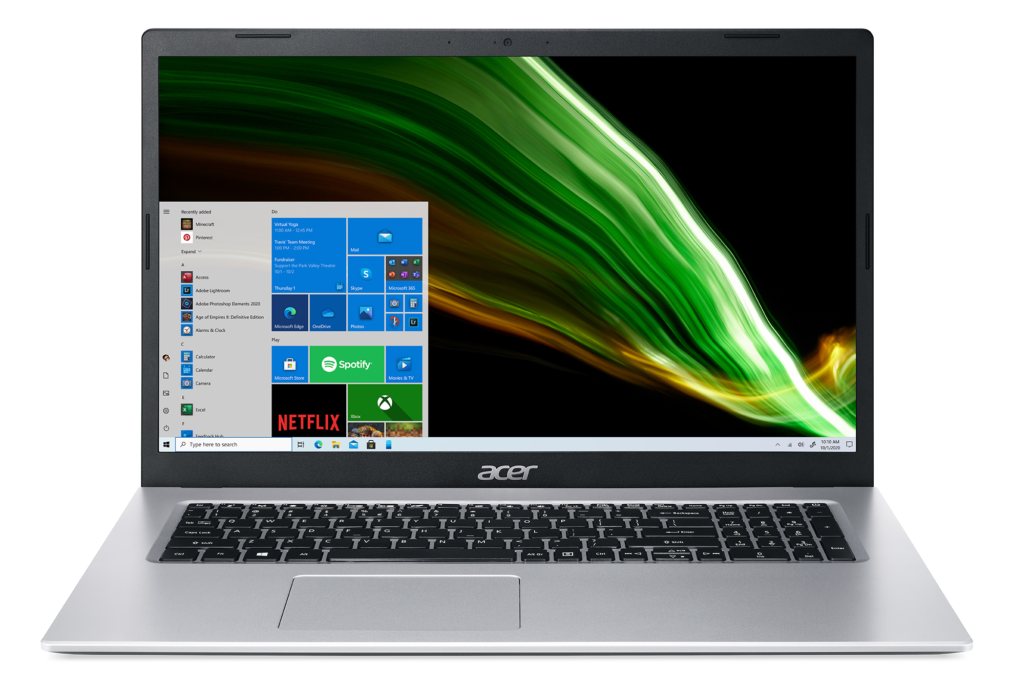 фото Ноутбук acer aspire 3 a317-53-58pd серебристый (nx.ad0er.015)