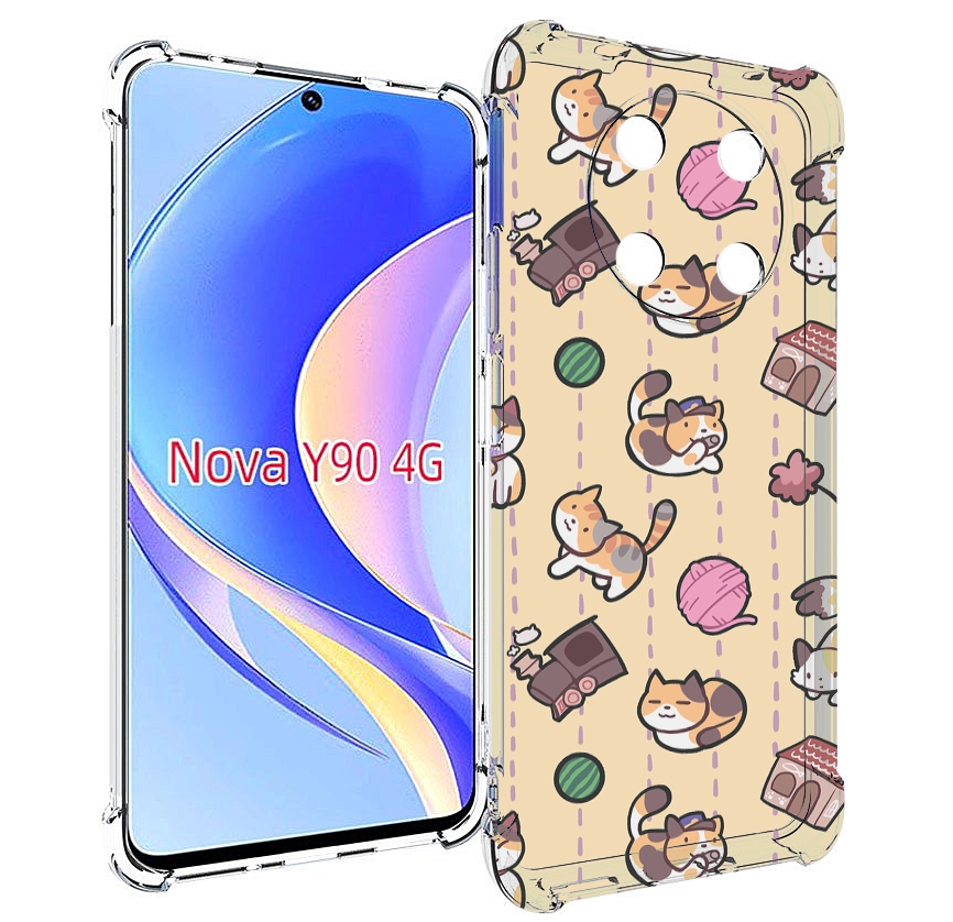 

Чехол MyPads Котики-клубочки для Huawei Nova Y90 (CTR-LX1) / Enjoy 50 Pro, Tocco