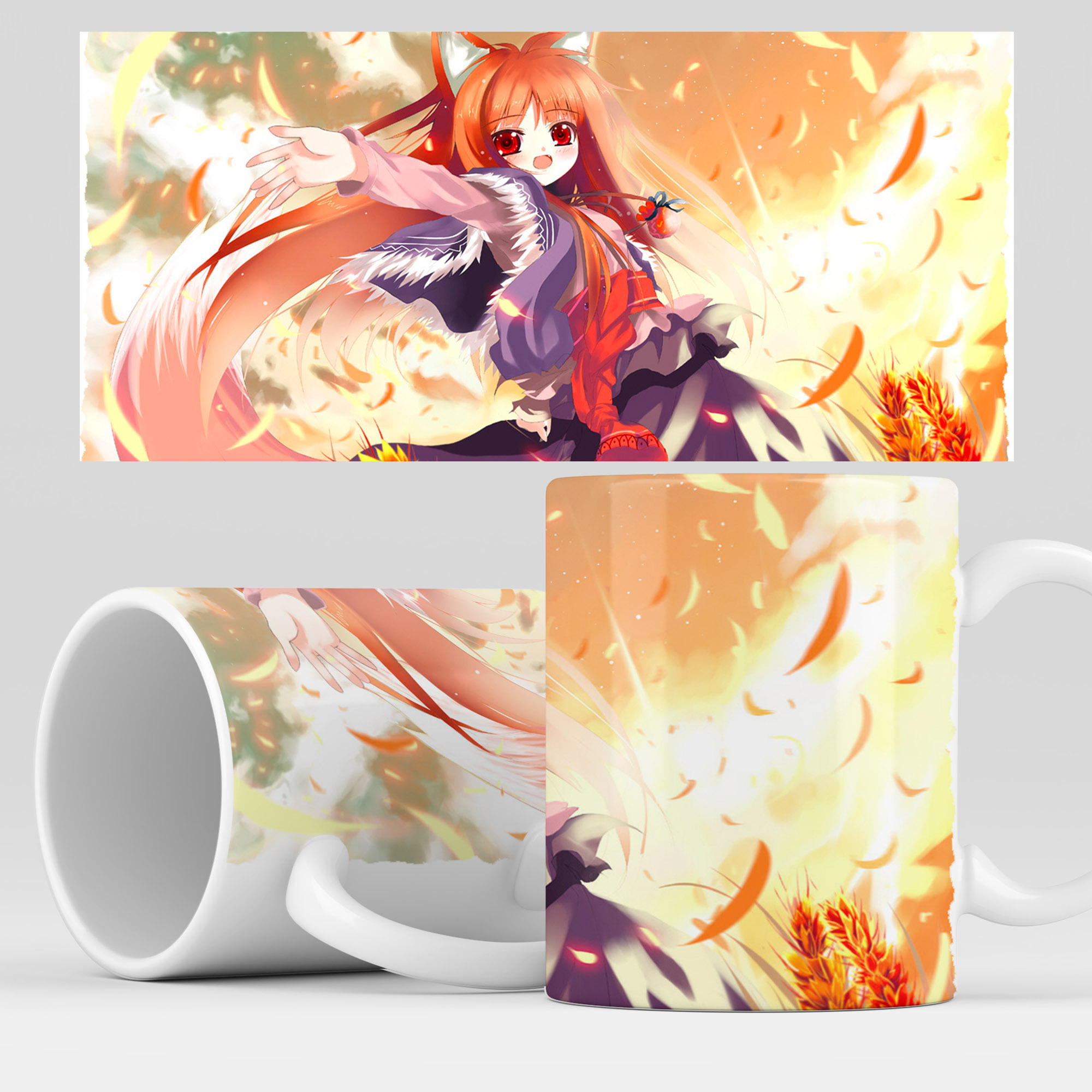 

Кружка RocketCup с принтом "Волчица и пряности" манга, аниме, SpiceAndWolf12