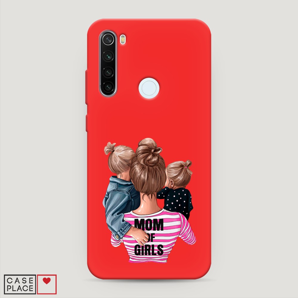 

Чехол Awog на Xiaomi Redmi Note 8T "Mom of Girls", Разноцветный, 37453-1