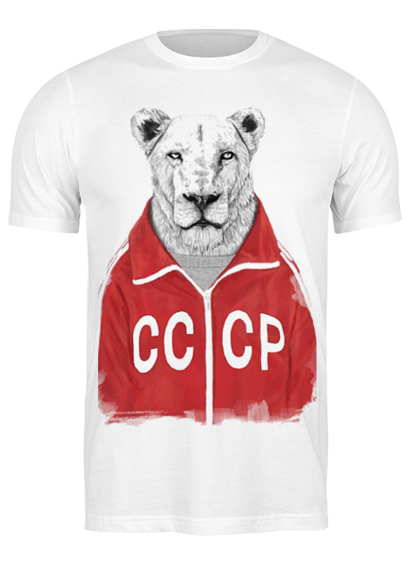 

Футболка мужская Printio Ссср (ussr) белая L, Белый, Ссср (ussr)