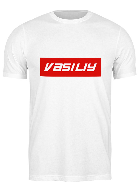 

Футболка мужская Printio Vasiliy белая XL, Белый, Vasiliy