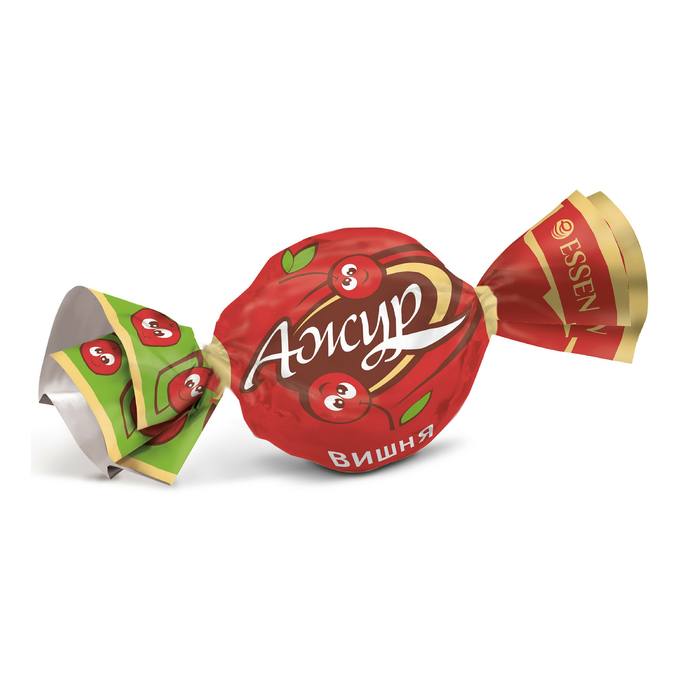 

Конфеты глазированные Essen Ажур с вишней +-100 г
