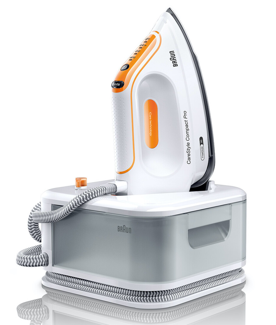 Парогенератор Braun IS2561WH SS белый, оранжевый парогенератор braun carestyle 3 steam generator iron is3132wh ss