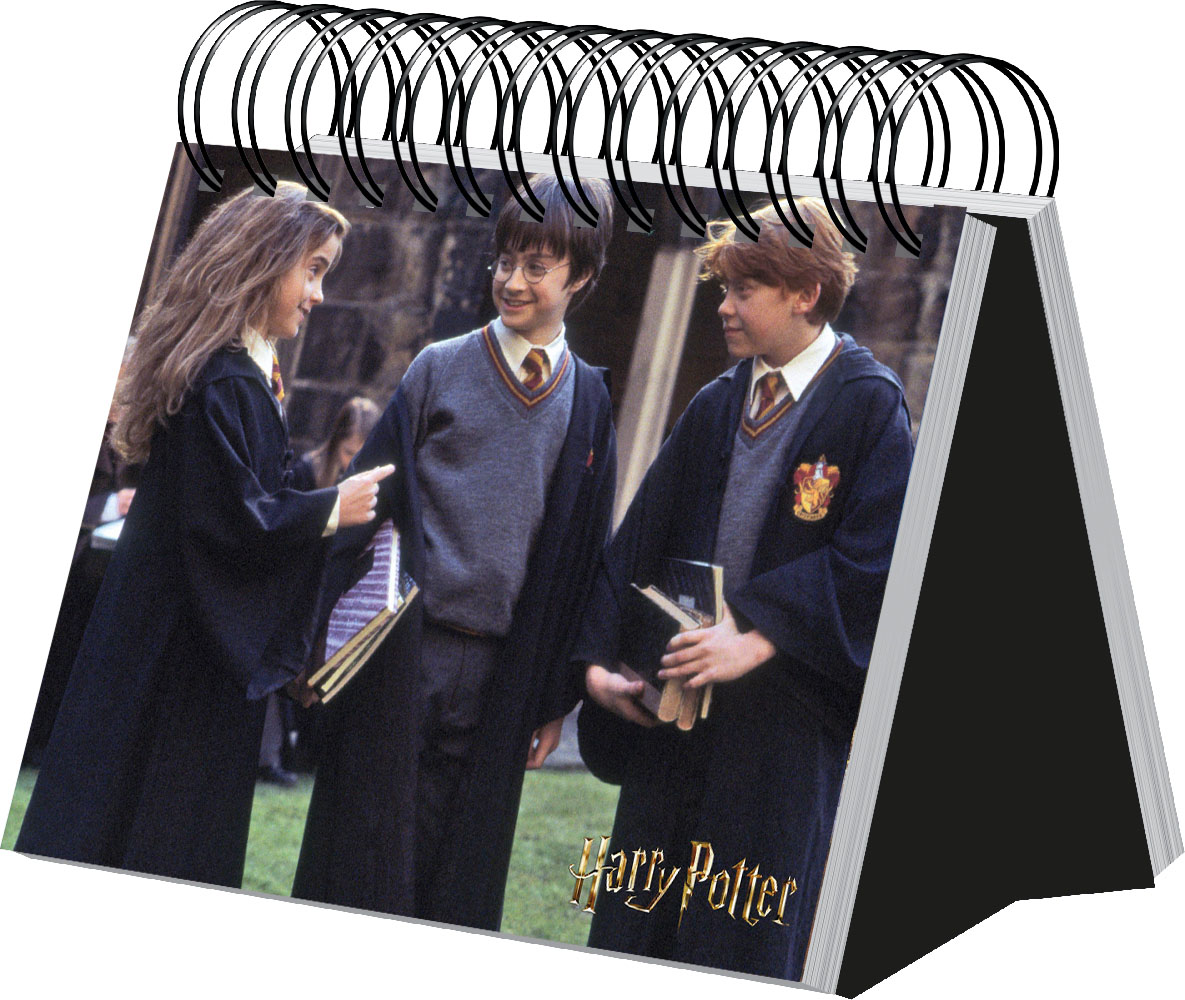 Календарь настольный в футляре Гарри Поттер, на спирали, 384 стр.