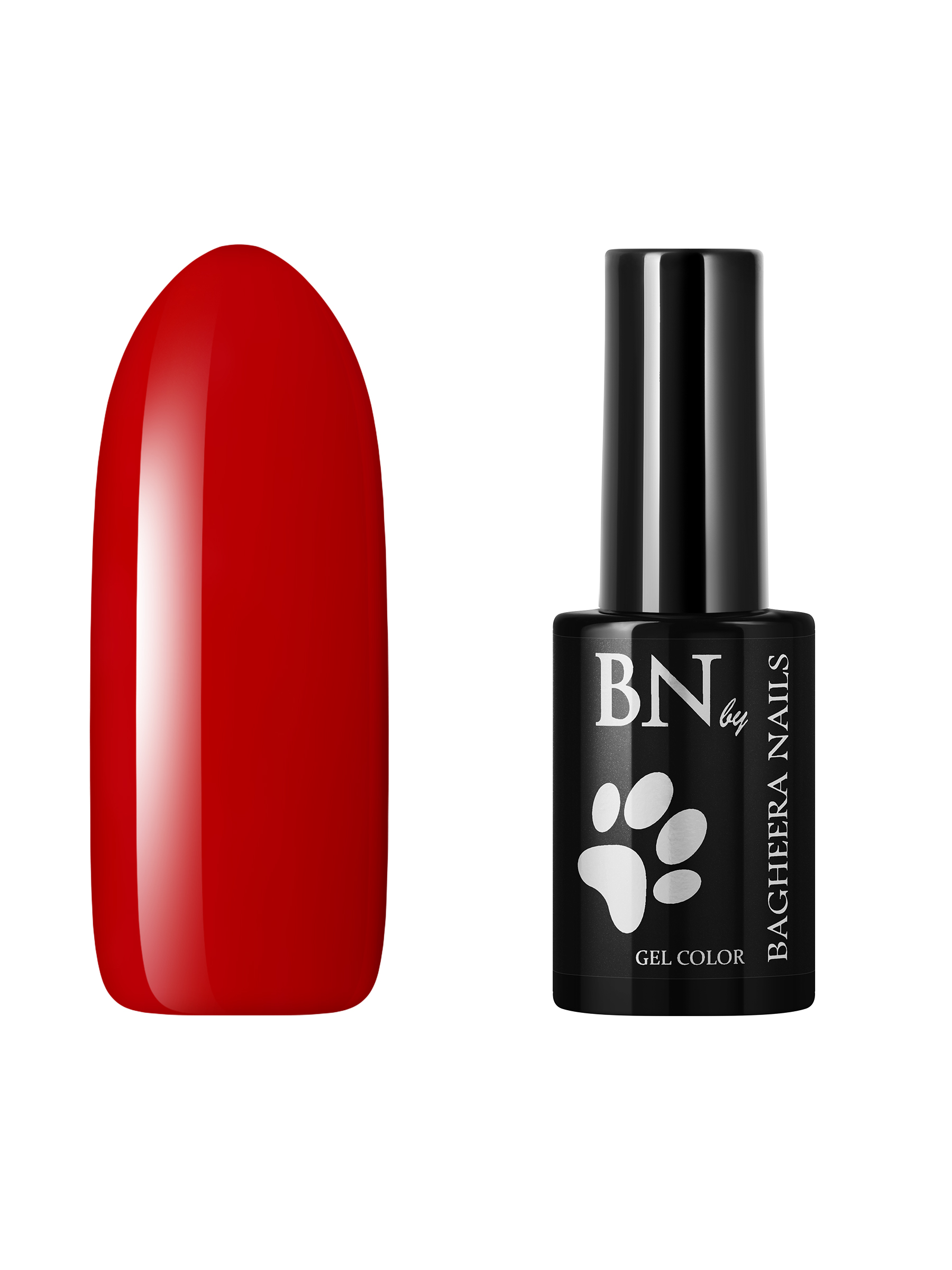 

Гель-лак для ногтей Bagheera Nails Red BN Red red-005 профессиональный, 10 мл