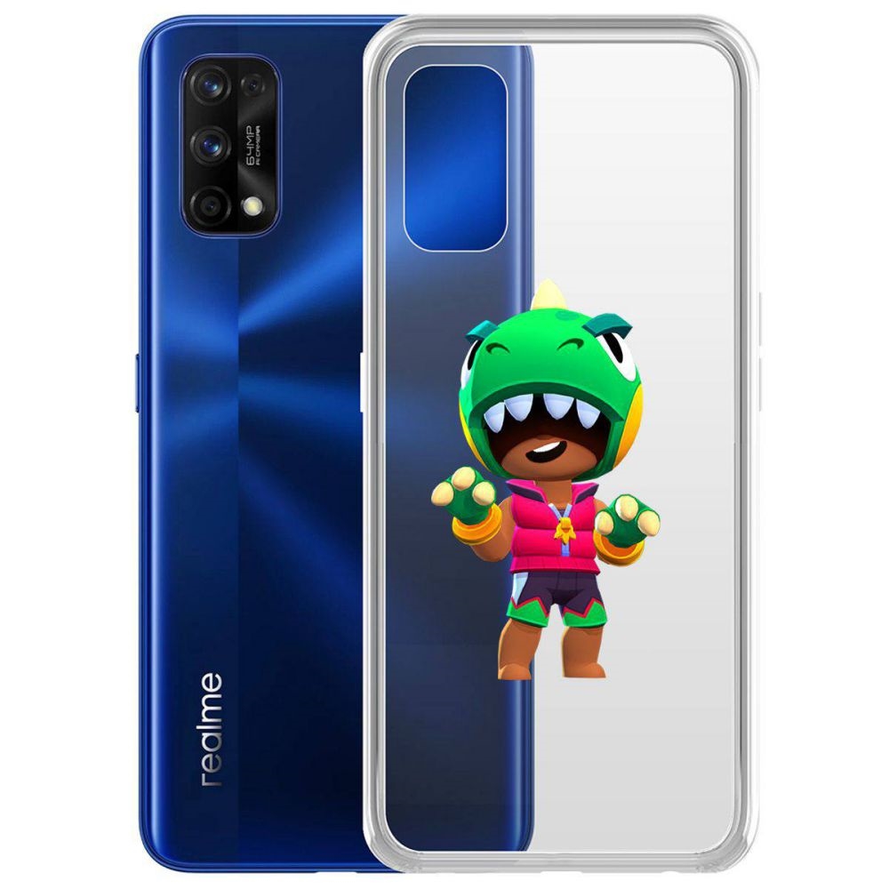 

Чехол-накладка Brawl Stars-Дино Леон для Realme 7 Pro