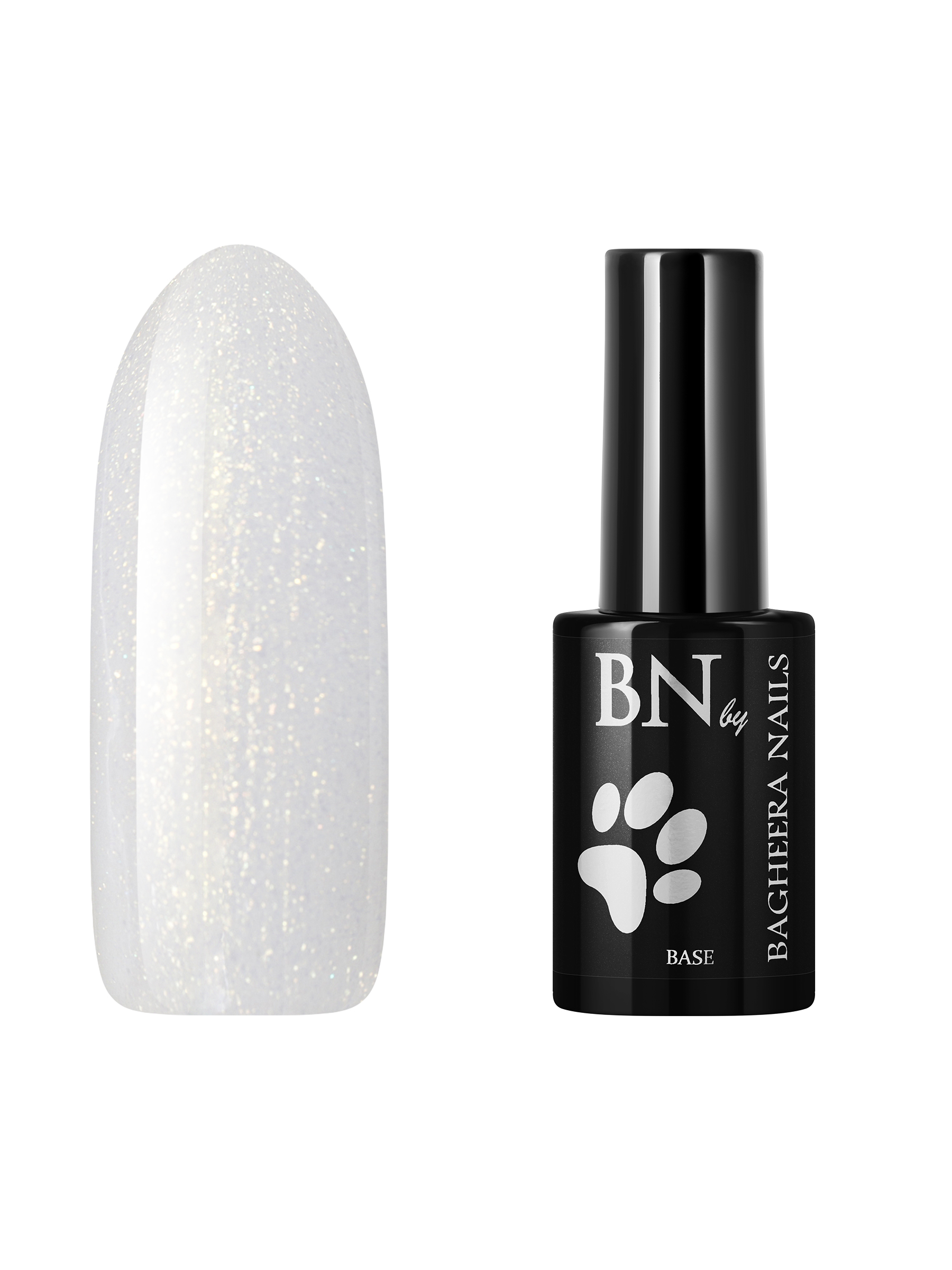 

База для гель лака Bagheera Nails Wedding bcw-005 камуфлирующая, с шиммером, 10 мл