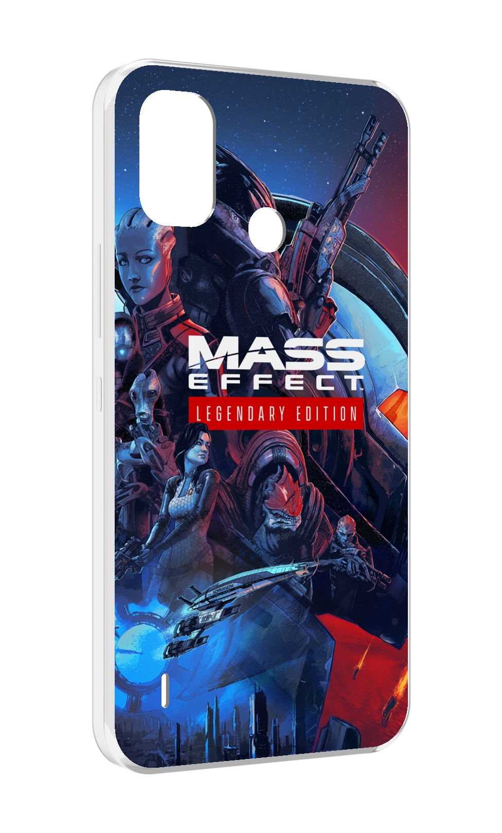 

Чехол MyPads Mass Effect Legendary Edition для Itel A48, Прозрачный, Tocco