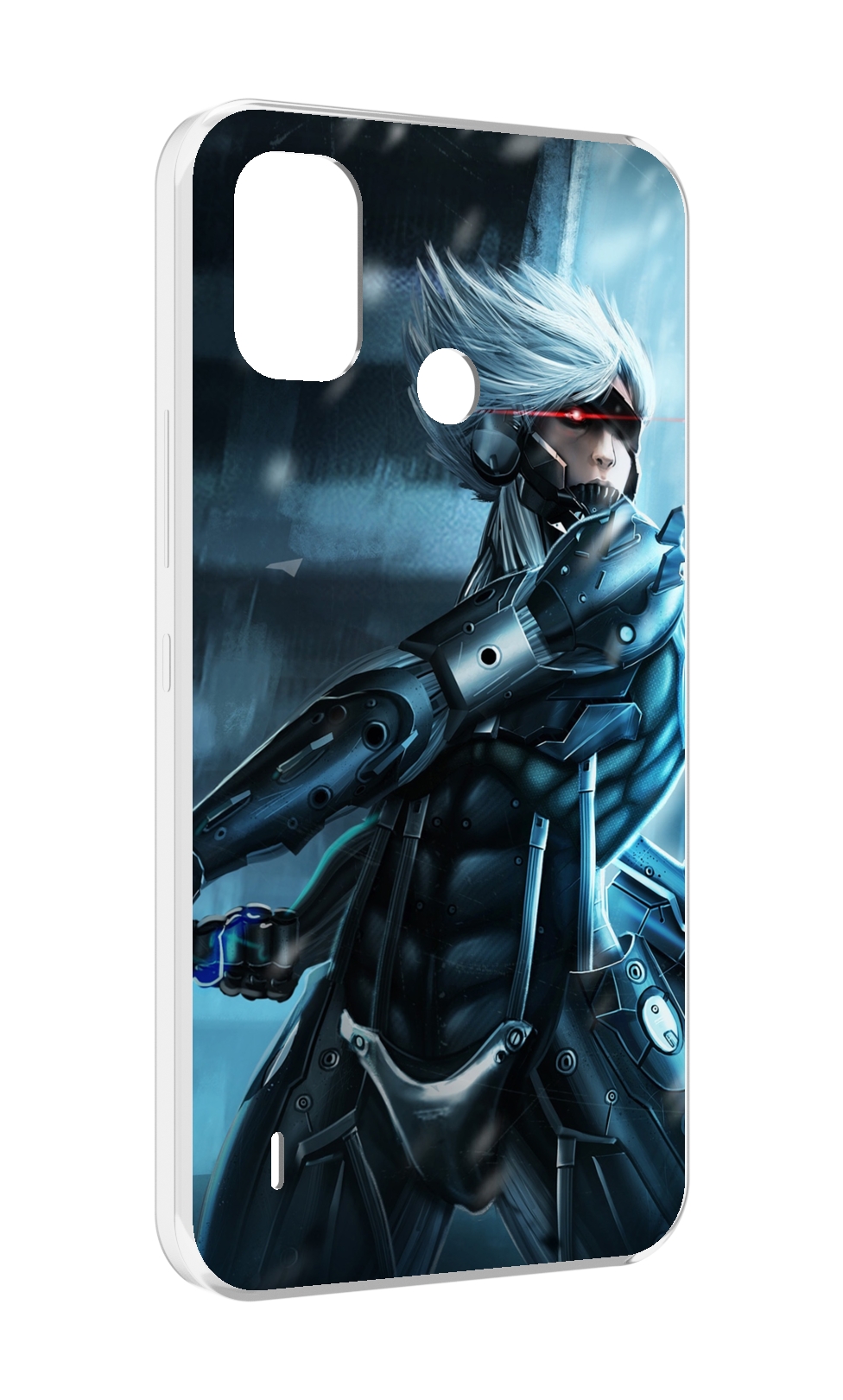 

Чехол MyPads Metal Gear Rising Revengeance для Itel A48, Прозрачный, Tocco