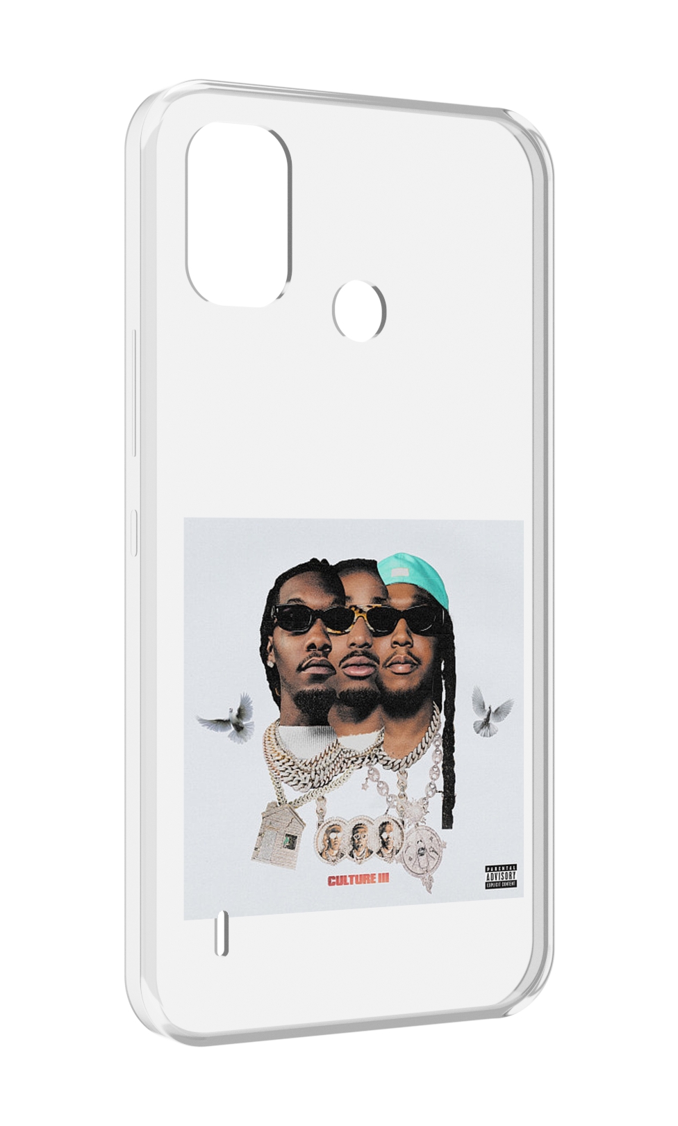 

Чехол MyPads Migos - Culture III для Itel A48, Прозрачный, Tocco