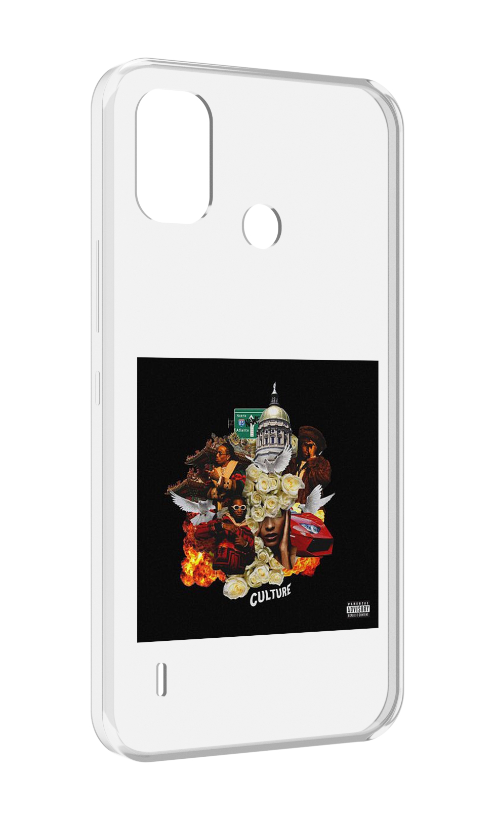 

Чехол MyPads Migos - Culture для Itel A48, Прозрачный, Tocco