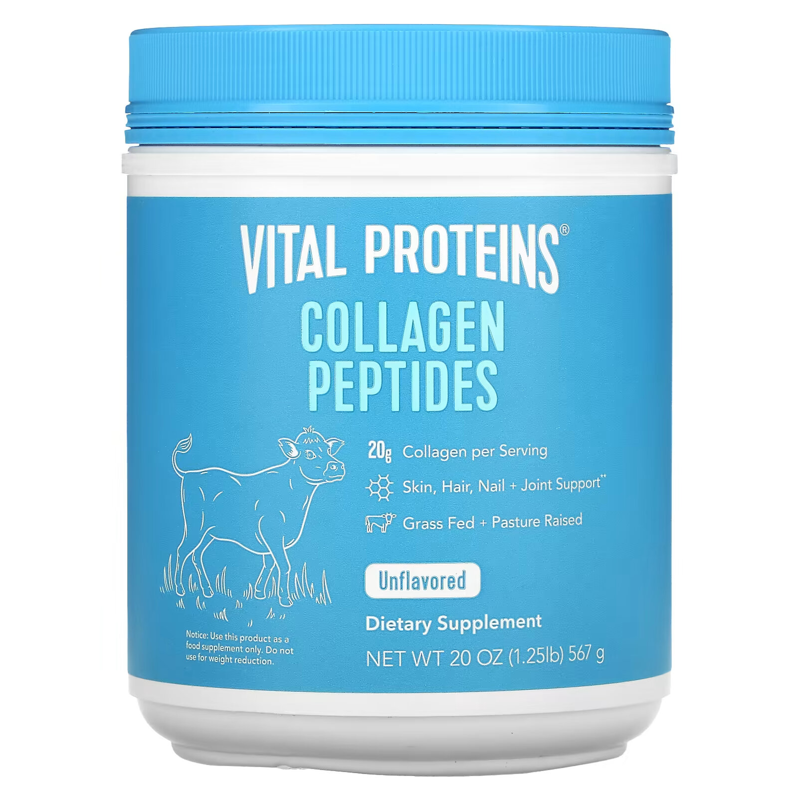 Коллаген Vital Proteins Collagen Peptides без вкуса 567 г