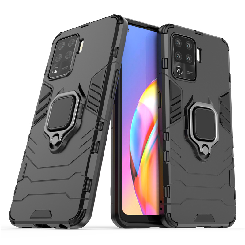 

Чехол-бампер-пенал MyPads для Oppo F19 Pro/ OPPO Reno 5 Lite/ Oppo A94 черный