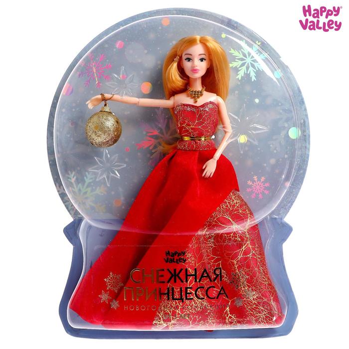 Happy Valley Снежная принцесса, с аксессуаром, красное платье