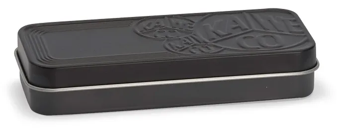 

Жестяной футляр KAWECO для коротких ручек черный