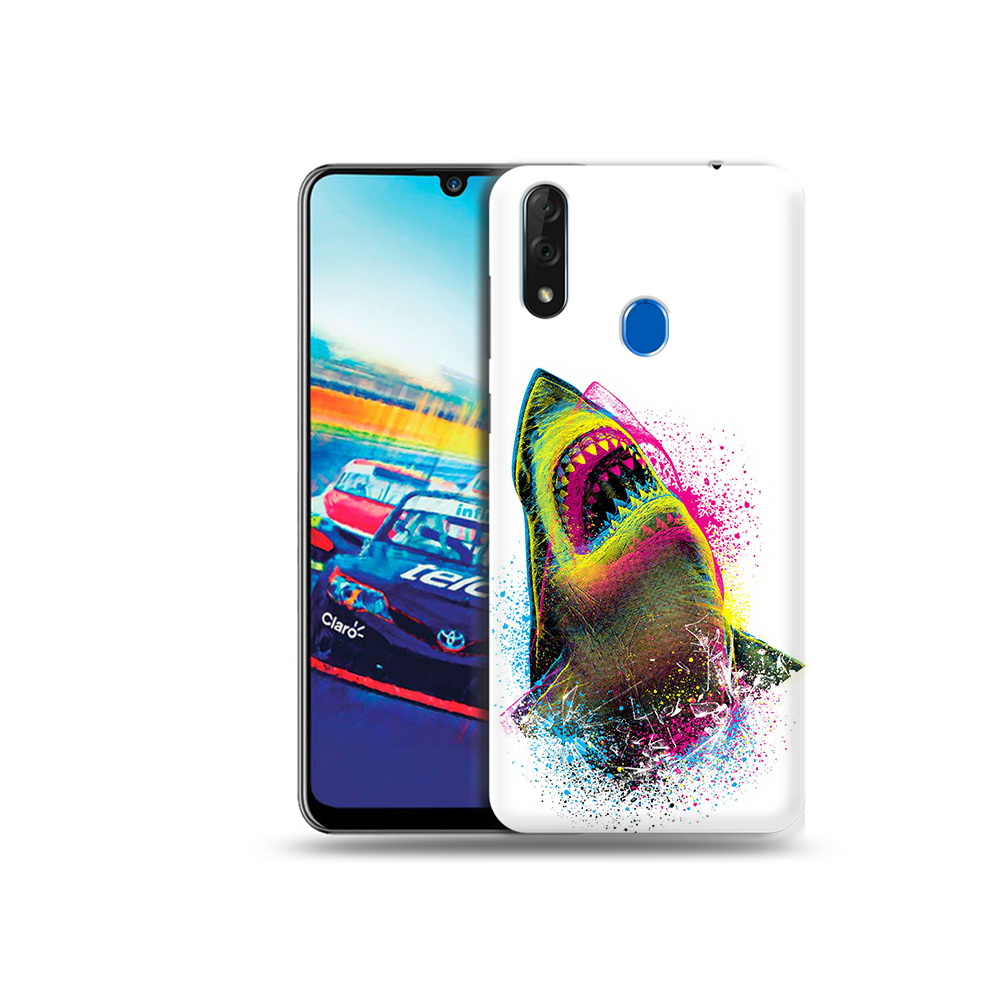 

Чехол MyPads Tocco для ZTE Blade V10 челюсти-2 (PT136503.455.674), Прозрачный, Tocco