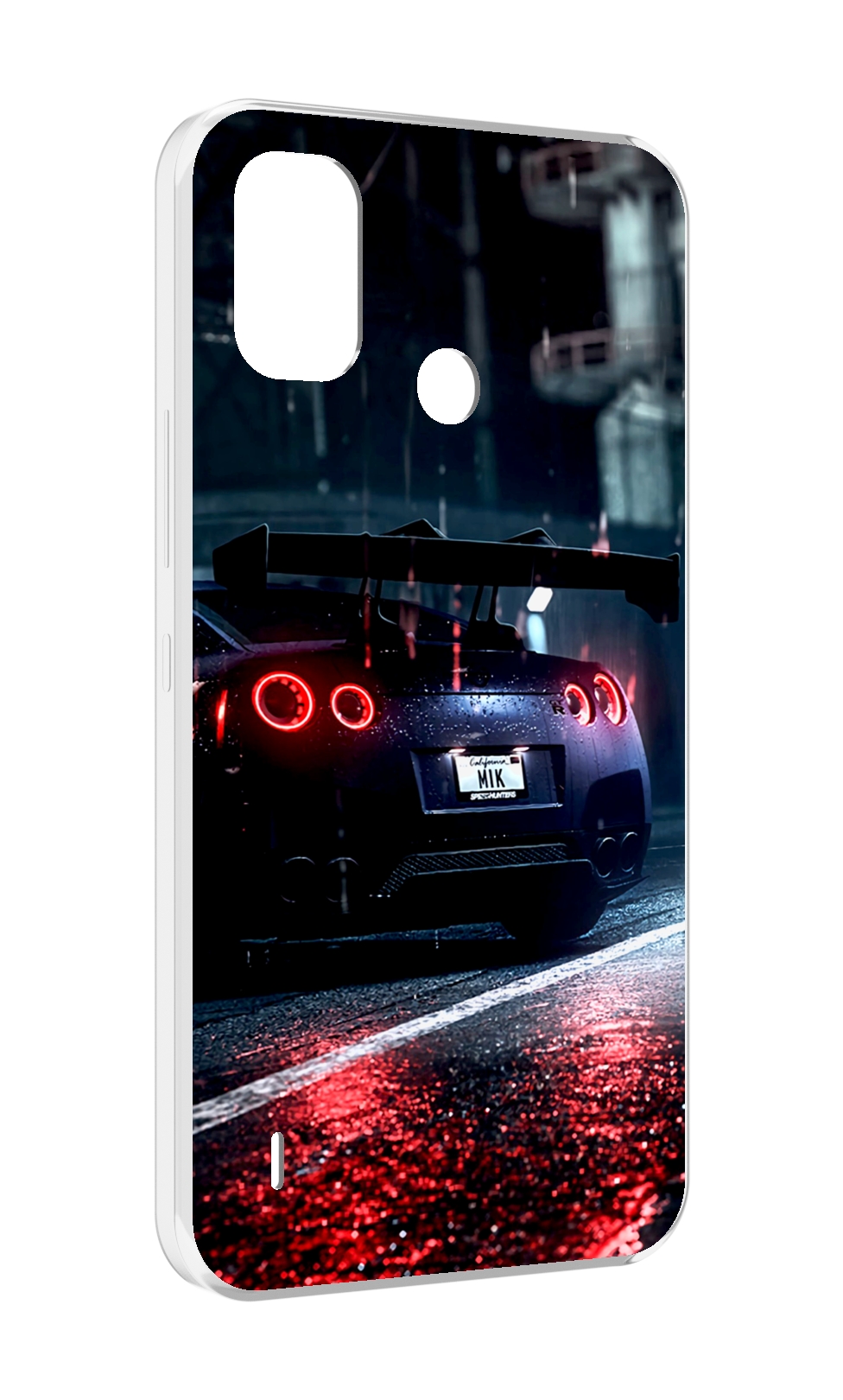 

Чехол MyPads Nissan Skyline для Itel A48, Прозрачный, Tocco