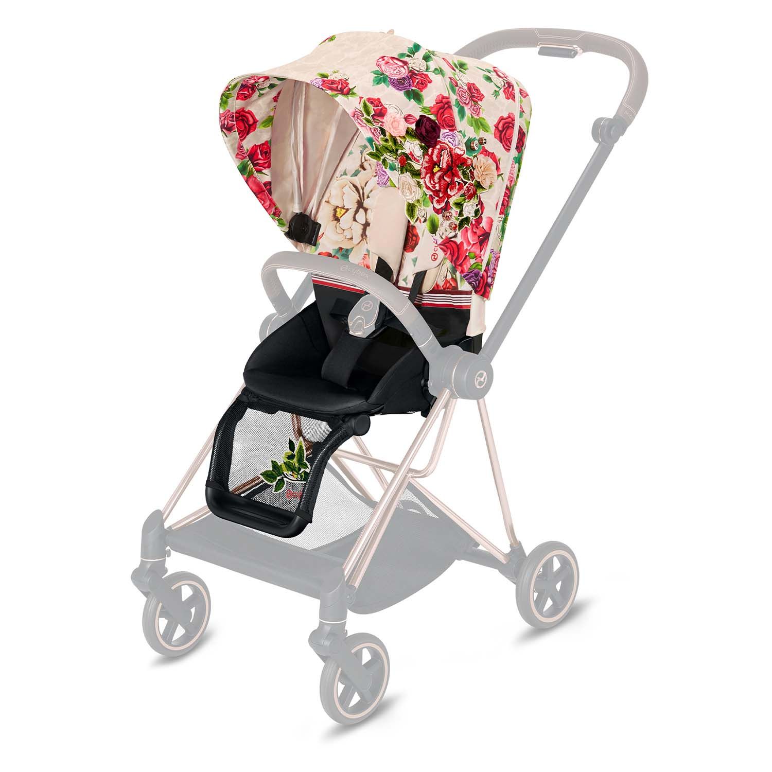 фото Набор чехлов прогулочного блока cybex (сайбекс) mios fe spring blossom light 519003993