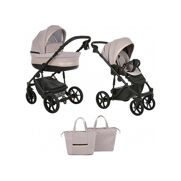 

PITUSO Коляска 2 в1 Luna короб+прогулка Dusty Rose, 10309