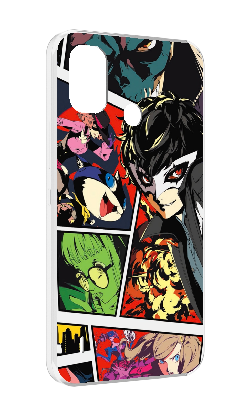 

Чехол MyPads Persona 5 art для Itel A48, Прозрачный, Tocco
