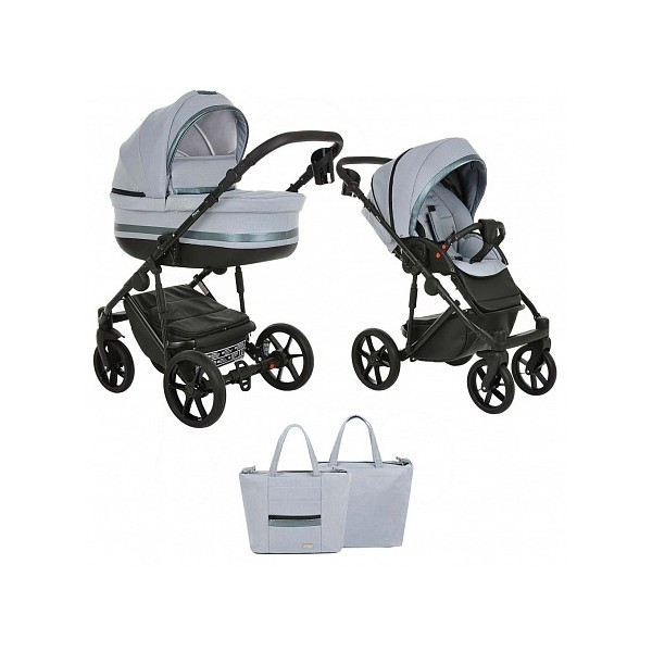 

PITUSO Коляска 2 в1 Luna короб+прогулка Light Mint, 10310