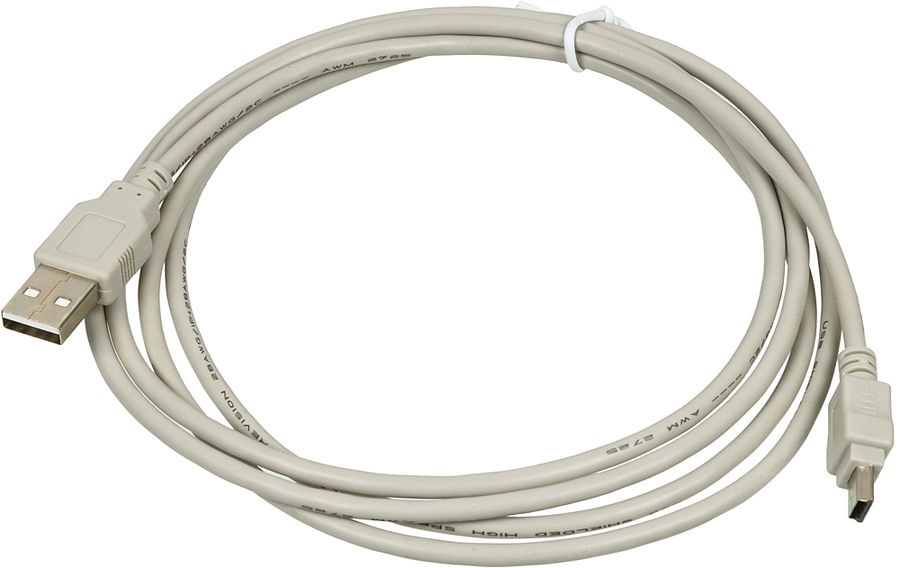 

Кабель USB 2.0 AM/miniB 4P 1.8m, AM/miniB 4P 1.8m