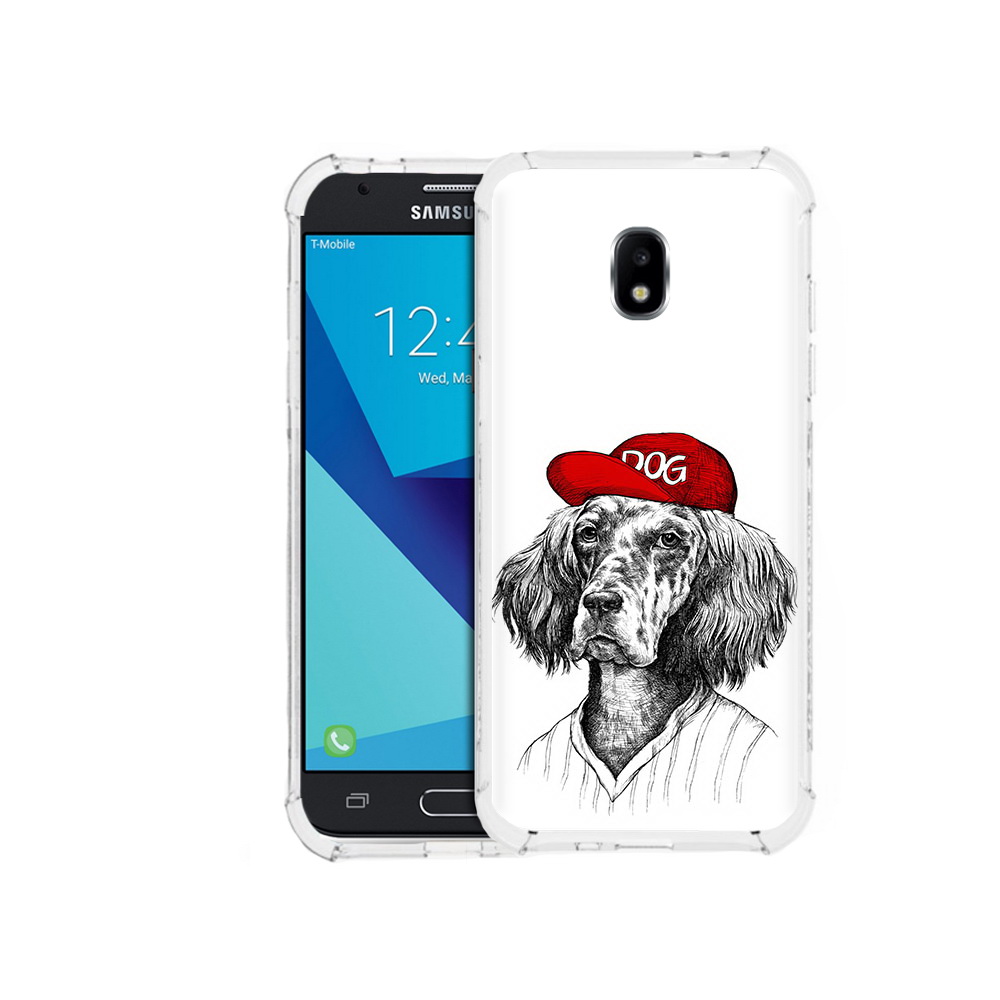 

Чехол MyPads Tocco для Samsung Galaxy J3 (2017) дог (PT74067.575.333), Прозрачный, Tocco