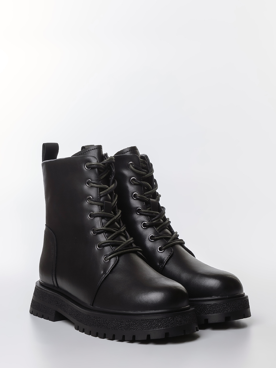 фото Ботинки женские color me 121481-6 black черные 37 ru