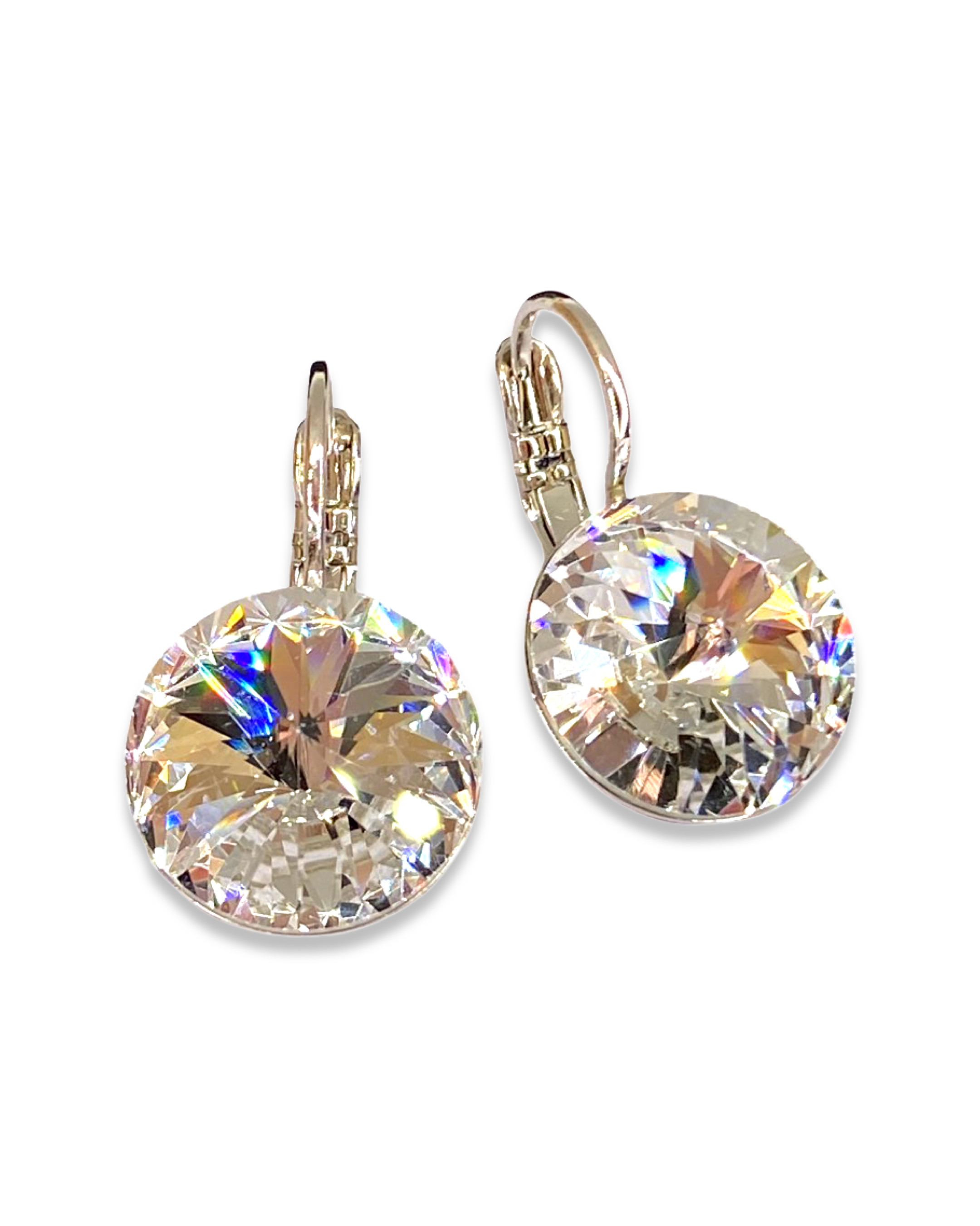 

Серьги из бижутерного сплава с swarovski Amante crystal 2779, 2779