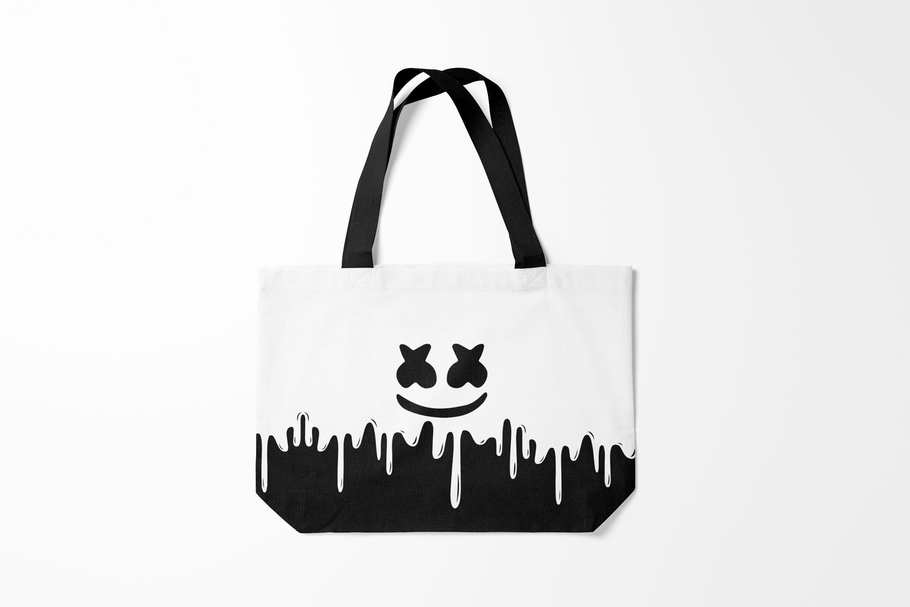 

Сумка шoппер унисекс Burnettie Marshmello Pixel, голубой, Marshmello Pixel