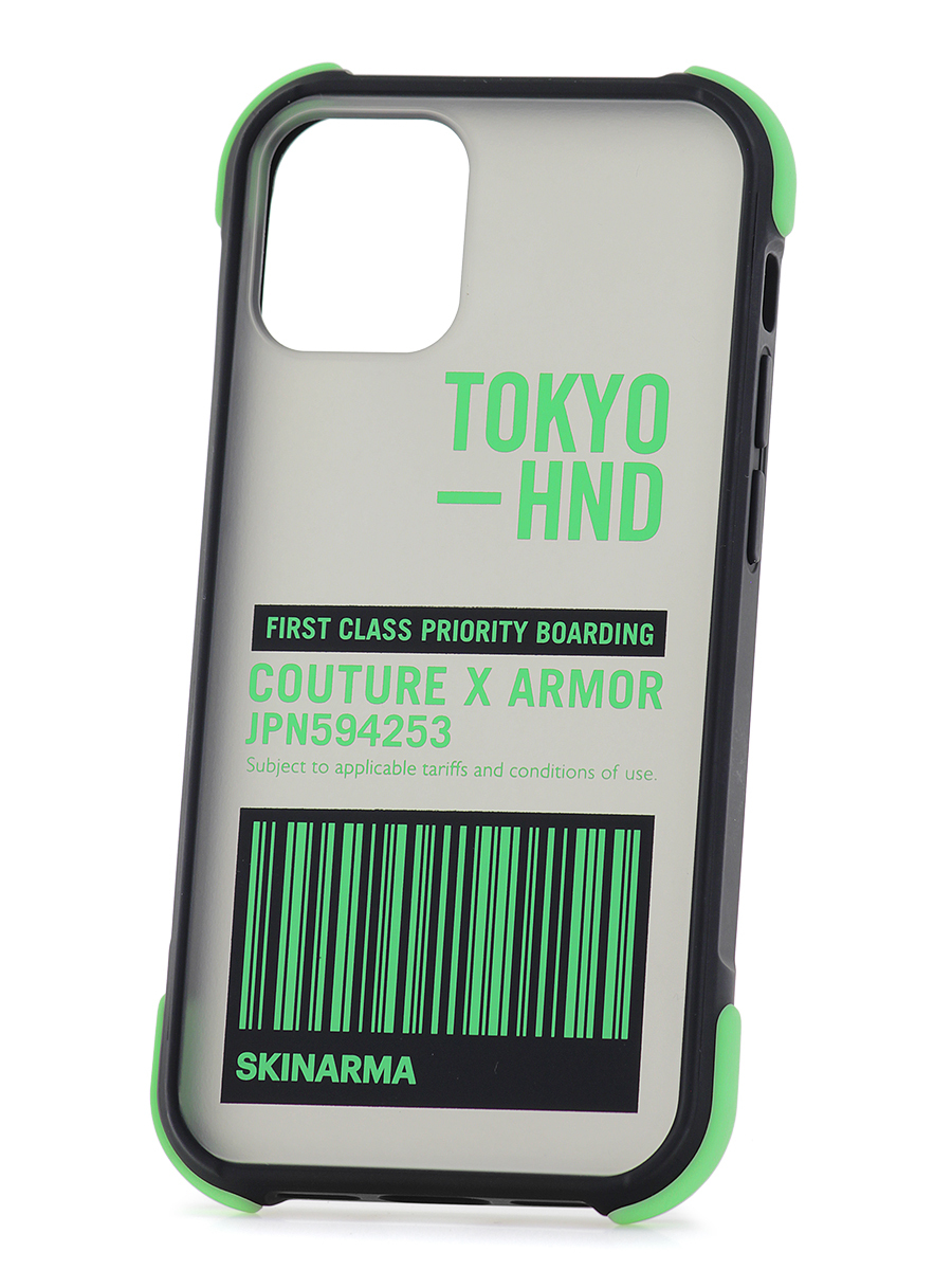 фото Чехол на apple iphone 12 mini skinarma bando sheer green