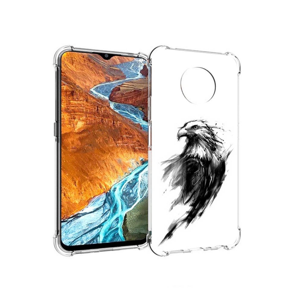 

Чехол MyPads Tocco для Nokia G300 чб птица (PT224563.108.670), Прозрачный, Tocco