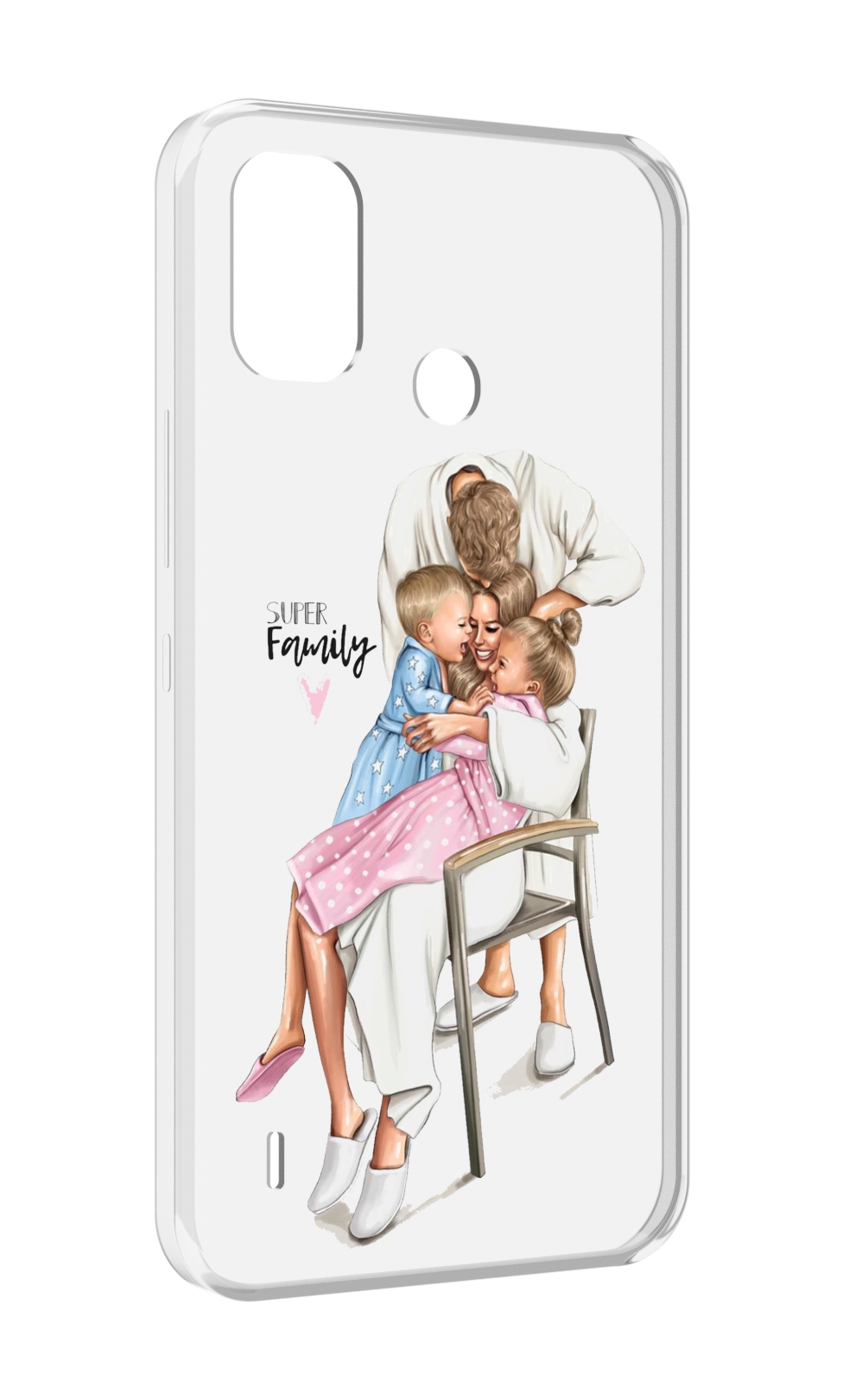 

Чехол MyPads Super-family для Itel A48, Прозрачный, Tocco