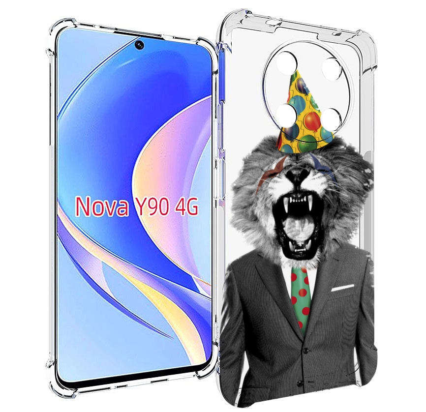 

Чехол MyPads Лев в галстуке для Huawei Nova Y90 (CTR-LX1) / Enjoy 50 Pro, Tocco