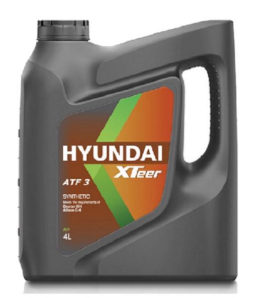 

Трансмиссионное масло HYUNDAI XTeer 1041009, Трансмиссионное масло Xteer ATF 3 4л 1041009