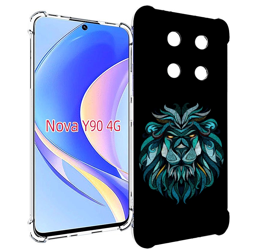 

Чехол MyPads Лев-красивый-зеленый для Huawei Nova Y90 (CTR-LX1) / Enjoy 50 Pro, Tocco