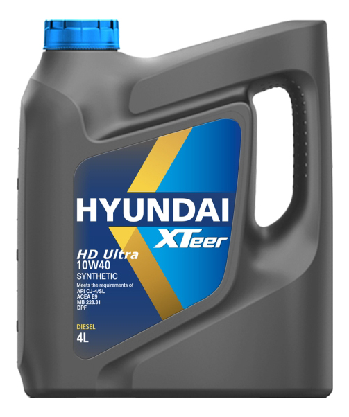 Моторное масло HYUNDAI Xteer HD Ultra CJ-4 10W40 4л