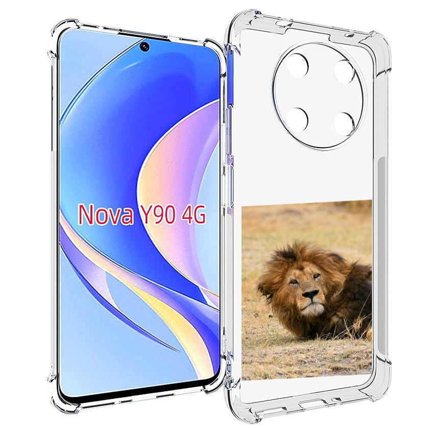 

Чехол MyPads Лев-лежит мужской для Huawei Nova Y90 (CTR-LX1) / Enjoy 50 Pro, Tocco
