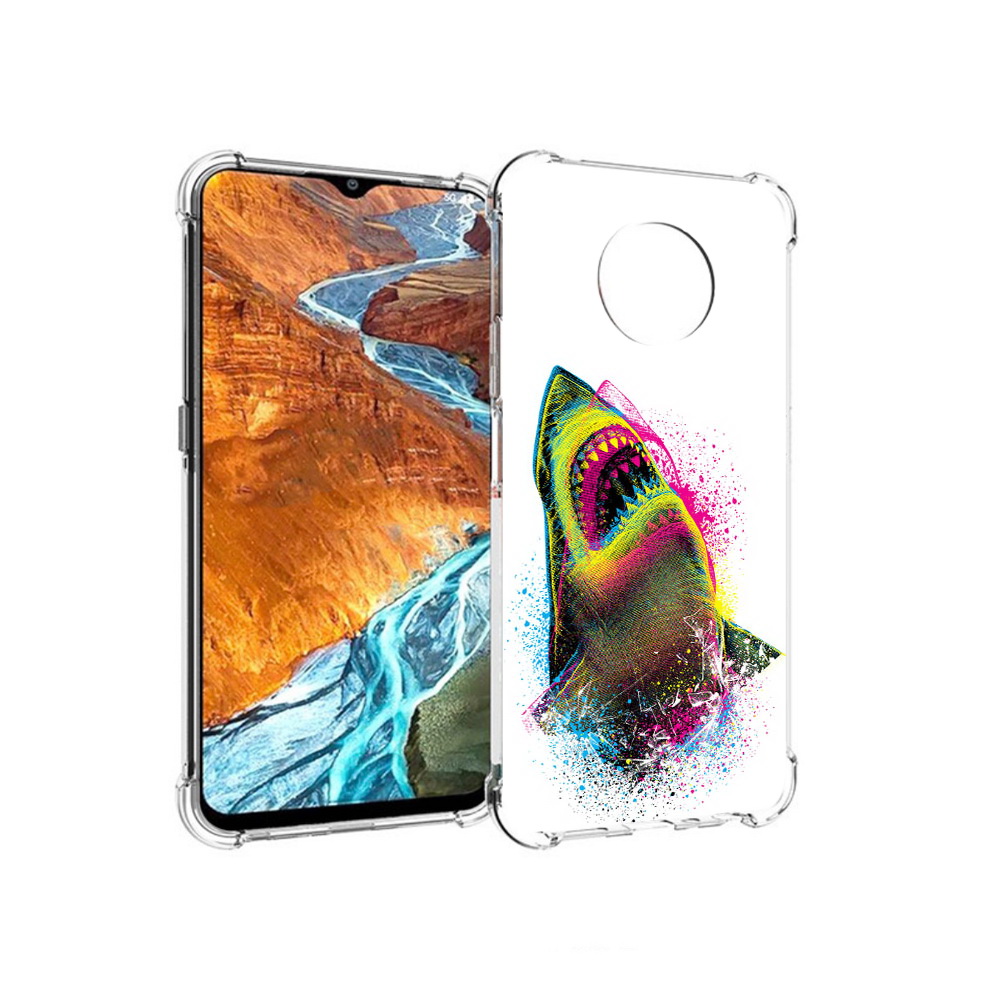 

Чехол MyPads Tocco для Nokia G300 челюсти-2 (PT224563.108.674), Прозрачный, Tocco