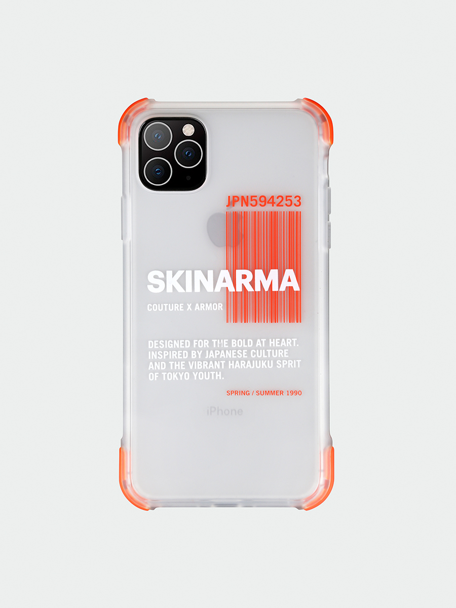 

Чехол на Apple iPhone 11 Pro Skinarma Bakodo Orange, Белый;оранжевый