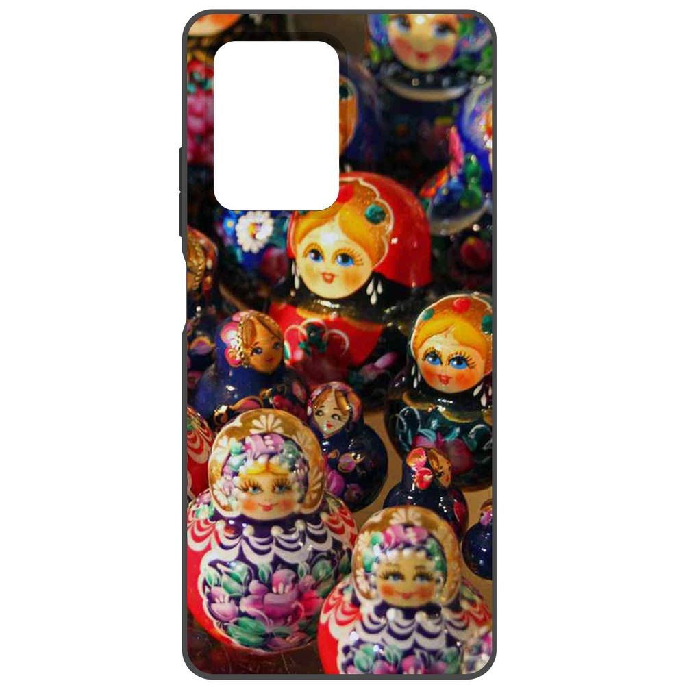 

Чехол-накладка Софт Матрешка для Xiaomi Redmi Note 12, Черный