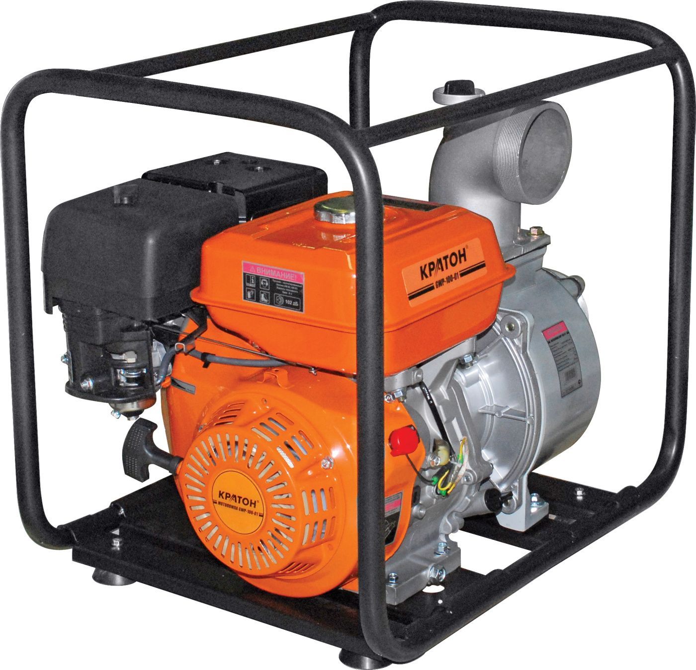 

Мотопомпа бензиновая Кратон GWP-100-02H, GWP-100-02H