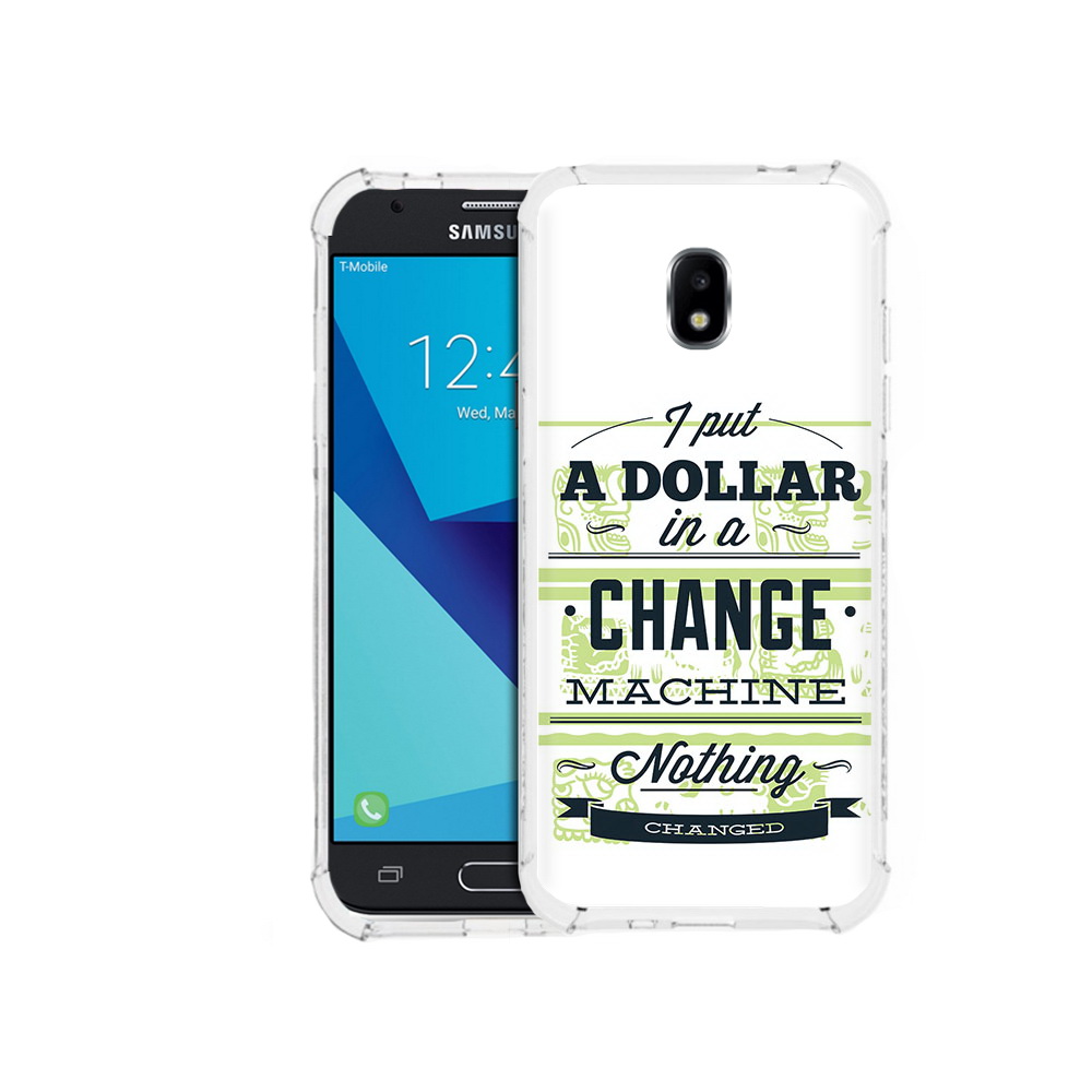 

Чехол MyPads Tocco для Samsung Galaxy J3 (2017) доллар надпись (PT74067.575.336), Прозрачный, Tocco