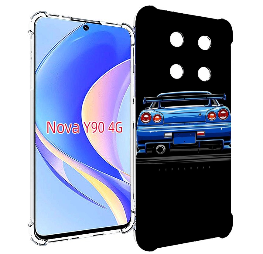 

Чехол MyPads Машина-синяя мужской для Huawei Nova Y90 (CTR-LX1) / Enjoy 50 Pro, Tocco